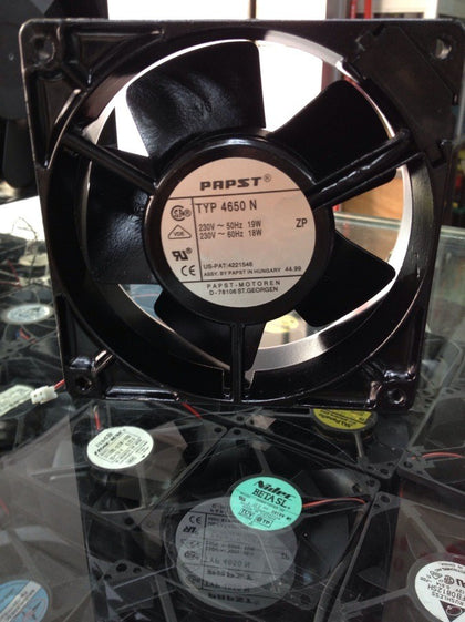 Papst 12038 12cm full metal high temperature resistant 220v cooling fan typ4650n - inewdeals.com