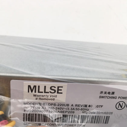 Power Supply DPS-220UB A DPS-220UB-1 A DPS-220UB-3 A DPS-220UB-4 A DPS-220UB-5 A MAX 220W