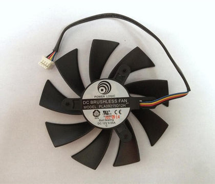 PowerColor PCS + HD 7870 HD7870 graphics card cooling fan FAN PLA09215D12H - inewdeals.com