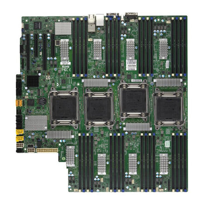 Quad Socket R3 Supermicro Server Motherboard X10QBL-4CT E7-4800 v4/v3 E7-8800 v4/v3 10GBase-T Ports (LGA2011) DDR4