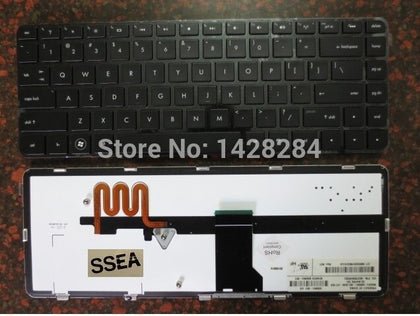 Hot sale US Keyboard For HP DM4 DM4-1000 DM4-2000 DV5-2000 DV5-2100 with frame with backlit - inewdeals.com