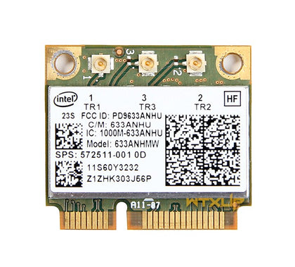 For Intel Ultimate-N 6300 633ANHMW 6300AGN Wireless card for HP 8440P 8540W 8740 8640 2540P 8570W G4 DV4 G6 572511-001 - inewdeals.com