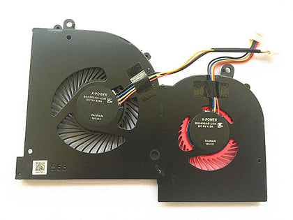 CPU GPU Cooling Cooler Fan for MSI GS65 GS65VR P65 MS-16Q2 16Q1 16Q3 - inewdeals.com