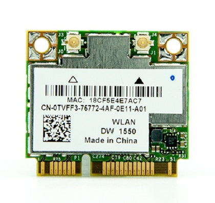 For DELL DW1550 BroadCom BCM4352 BCM94352HMB Half Mini PCI-E 802.11ac Wifi BT 4.0 2.4G/5.0GHz Wireless card 867Mbps - inewdeals.com