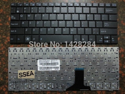 US Black Keyboard For Asus EEEPC EEE PC 1005 1005HD 1005HA 1001 1008 1008HA 1001HA laptop - inewdeals.com