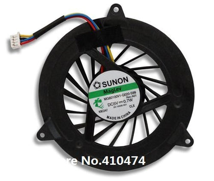 Laptop CPU Cooling Fan for Dell Studio 1735 1736 1737 CPU Fan P/N: DFS601605MB0T R512D - inewdeals.com