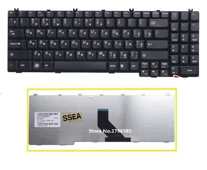 Russian RU Keyboard For Lenovo IdeaPad B550 B560 V560 G555 G550 G550A G550S Keyboard - inewdeals.com