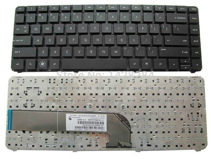 US Black Keyboard For HP DV4-3000 DV4-4000 laptop Keyboard without frame - inewdeals.com