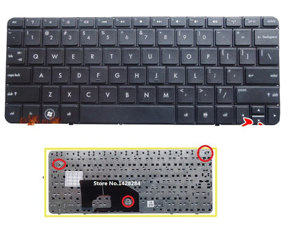 US Keyboard For HP Mini 210 1012er 210-1000VT Mini 210-1010NR 210-1018CL laptop - inewdeals.com