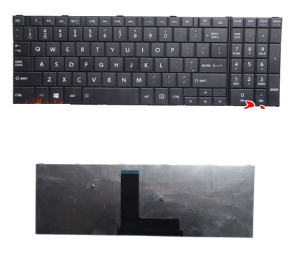 US Keyboard black For Toshiba Satellite C50-B C55-B C50A-B C50D-B C55D-B C55-B5200 C55-B5201 laptop - inewdeals.com