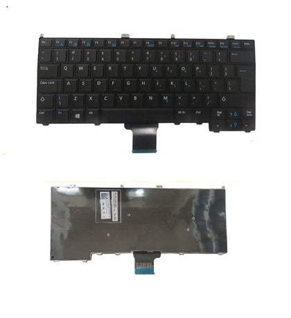 US Keyboard for DELL Latitude 12 7000 E7440 E7420 E7240 E7420D Keyboard No backlight no Mouse stick - inewdeals.com