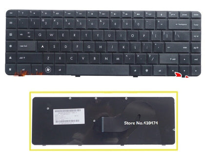 US Keyboard for HP Compaq CQ62-200 CQ62-300 G56-125nr CQ62-231nr CQ62-423NR CQ62-209WM CQ62-219WM CQ56-219WM G56-129WM - inewdeals.com