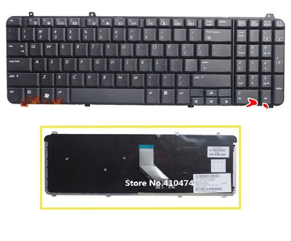 US Keyboard for HP Pavilion DV6 DV6-1000 DV6-2051XX DV6-2057CL DV6-2066DX DV6-2088DX DV6-2144NR VM286UA DV6-2150US - inewdeals.com