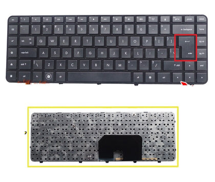 US Keyboard with Frame for HP Pavilion DV6-3000 DV6T-3000 DV6Z-3000 DV6-3100 DV6T-3100 DV6Z-3100 DV6-3200 series - inewdeals.com