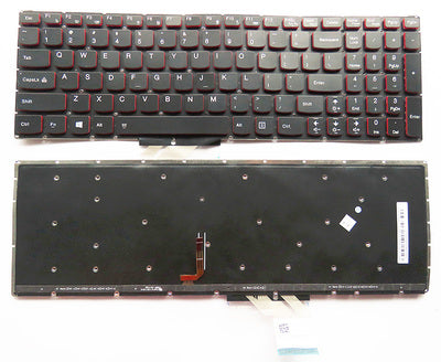US Keyboard with backlit for Lenovo Y50 Y50-70 Y50-70AS Y50-80 U530 - inewdeals.com