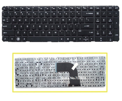US Keyboard without Frame For HP Envy dv7-7000 dv7-7100 dv7-7200 dv7-7300 dv7-7323cl dv7-7270ca - inewdeals.com