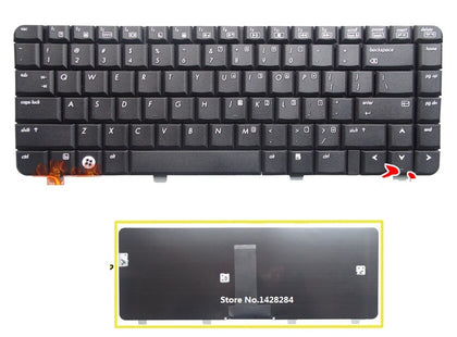US black Keyboard For HP CQ40 CQ41 CQ45 laptop Keyboard - inewdeals.com