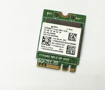 Wireles Card RTL8192EEBT NGFF Wifi + Bluetooth4.0 for Think pad T440P T440s L440 L540 T540P W540 X240 FRU 04W3804 - inewdeals.com