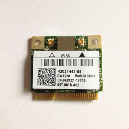 for Dell DW1520 BCM4322 Wireless WLAN 802.11a/b/g/n Half Mini PCI Express Card Broadcom BCM943224HMS - inewdeals.com