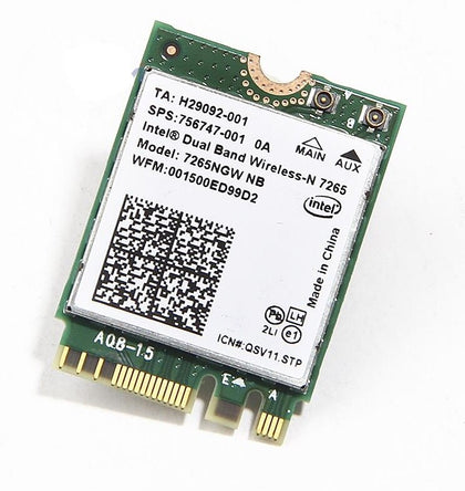 for Intel Wireless-N 7265 7265NGW Card Bluetooth 4.0 300Mbps NGFF 2.4G/5GHz For DELL Vostro 5460 5470 5439 5480 - inewdeals.com