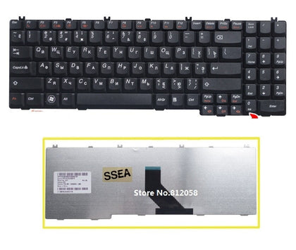 laptop RU Keyboard Russian For Lenovo B550 G550 G550A G555 G555A G550M G550S G555AX B560 - inewdeals.com
