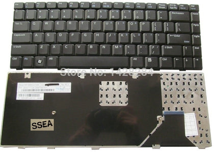 laptop US Black Keyboard For ASUS F8 F8S F8H F8Sa F8Sv F8Sr X80H X81H A8J Z99 X81S N80 - inewdeals.com