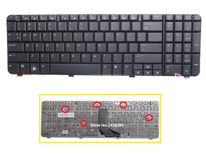 laptop US Black Keyboard For HP Compaq CQ61 G61 CQ61-300 - inewdeals.com