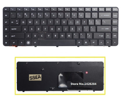 laptop US Black Keyboard For Hp Pavilion DV6-3000 DV6Z-3000 DV6-3134 DV6-3100 DV6Z -3100 DV6-3200 - inewdeals.com