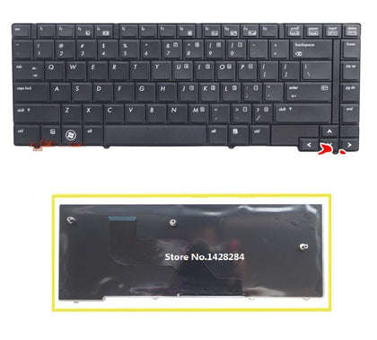 laptop US Keyboard English For HP Compaq EliteBook 8440W 8440P 594052-001 Keyboard - inewdeals.com
