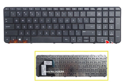 laptop US Keyboard English For HP Sleekbook Ultrabook 15 15-B 15-b000 15-b100 15T-B 15t-b100 15t-b000 15Z-B Keyboard - inewdeals.com
