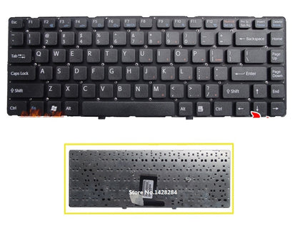 laptop US Keyboard English For SONY VPC PCG-61211T PCG-61212T PCG-61311M black Keyboard without frame - inewdeals.com