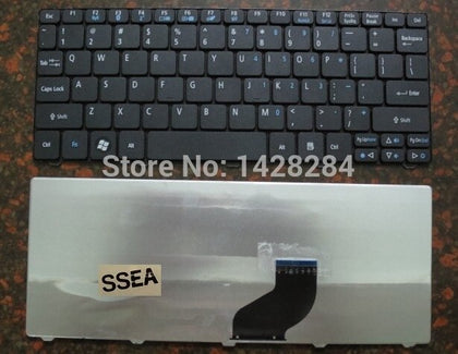 laptop US Keyboard For Acer Aspire One 521 522 533 D255 D255E D257 D260 D270 AO521 532H AO532 NAV50 NAV51 531 533 - inewdeals.com