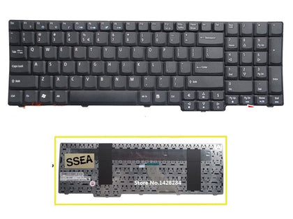 laptop US Keyboard For Acer Extensa 5235 5635 5635G 5635Z 7320 7330 7220 7220Z 7230 7230E 7620 7620G 7620Z - inewdeals.com