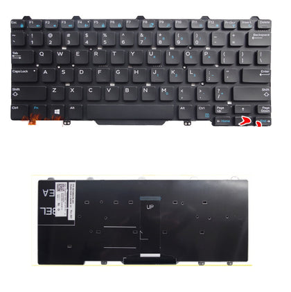 laptop US Keyboard For DELL Latitude E5450 E5470 E7450 E7470 no backlit keyboard - inewdeals.com