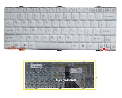 laptop US Keyboard For Fujistu P7010 p7010d p7020 P7020D black Keyboard - inewdeals.com