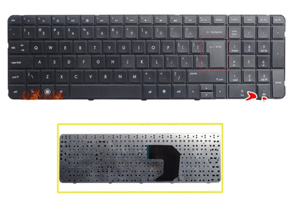 laptop US Keyboard For HP G7 G7-1000 G7-1100 G7T G7-1200 Laptop black Keyboard - inewdeals.com