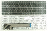 Laptop-US-Tastatur für HP ProBook 4530s 4535s 4730s 638179-001 9Z.N6MSV.001 mit silbernem Rahmen