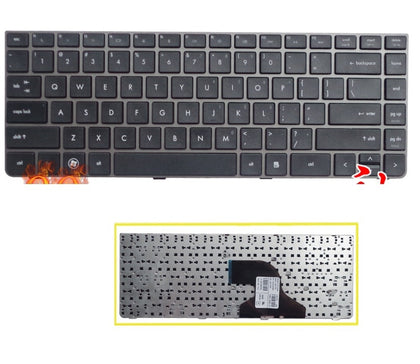laptop US Keyboard For HP Probook 4330s 4430s 4431S 4435 4436 Keyboard with frame - inewdeals.com