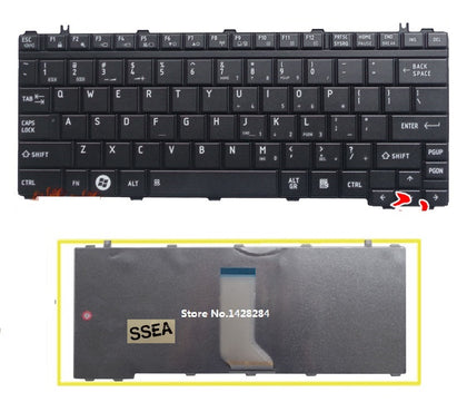 laptop US Keyboard For Toshiba M830 M831 M866 M868 M819 M821 M852 - inewdeals.com