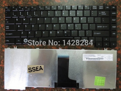 laptop US Keyboard For Toshiba Satellite L600D L600 L630 L635 L640 L640D L645 L645D C600 C640 C645 C645D - inewdeals.com