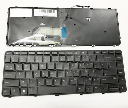 laptop US Keyboard with Backlit For HP PROBOOK 430 G3 440 G3 446 G3 - inewdeals.com