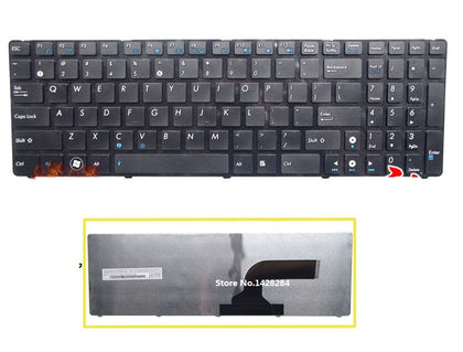 laptop US black Keyboard For ASUS G60 G60JX K52 N50 G73 Service - inewdeals.com