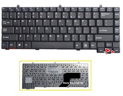 laptop US black Keyboard For Gateway E475 E265 E-265M E-475M Keyboard - inewdeals.com