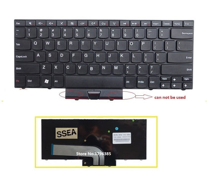 laptop US black Keyboard For IBM Thinkpad E40 E50 Edge 14 Edge 15 US Keyboard - inewdeals.com