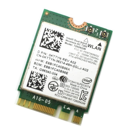 For Intel Dual Band AC 7260 7260NGW 2.4G/5G WIFI 802.11ac 867 Mbps NGFF WiFi Bluetooth 4.0 Wirelss Card - inewdeals.com