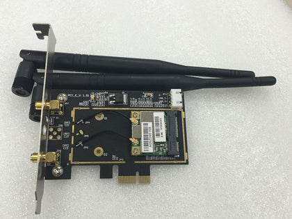 AzureWave AW-NB290H BCM43225HMB BCM43225 Mini PCI-E 300Mbps wireless Card with 6DB antenna for Desktop - inewdeals.com