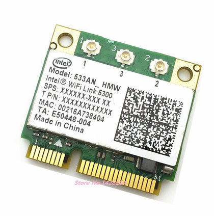 for Intel WIFI Link 5300 AGN 533AN_HMW 802.11n Half Mini PCI-E 2.4G/5Ghz Wlan Wirelss card 450Mbps - inewdeals.com