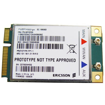 Unlocked For Ericsson F5521gw Wireless 3G Modems WCDMA HSPA Mini PCI-E Card for lenovo X220 T420 W520 T520 E120 FRU:60Y3255 - inewdeals.com