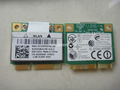Wireless Card for DELL N4050 M4040 2420 3420 DW1502 802.11 b/g/n - inewdeals.com
