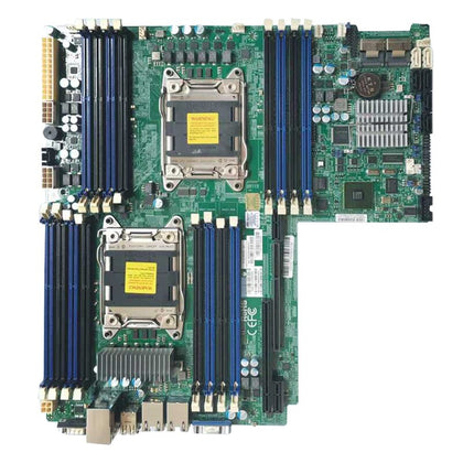 Server Motherboard SuperMicro X9DRW-3F Dual Channel E5-2600 LGA2011